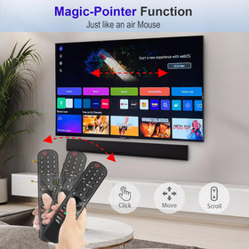 HESUNSE LG Magic Remote 2-step pairing for fast, hassle-free connection.