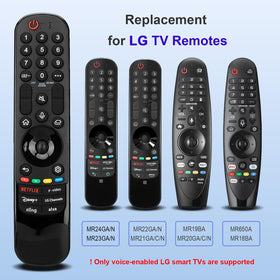HESUNSE LG Magic Remote compatible with 2019–2024 LG TVs for easy setup.