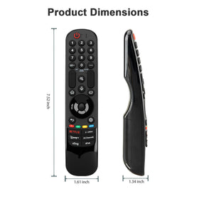 HESUNSE LG remote comes with a user manual and setup guidance.
