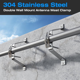 HEVIDUBANA bracket close-up showing sturdy stainless steel construction.