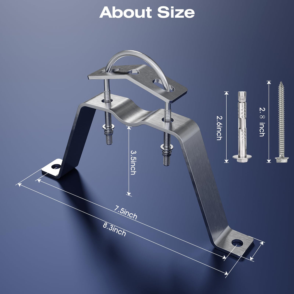 HEVIDUBANA nuts and washers enabling durable outdoor connections.