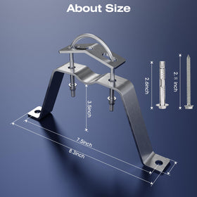 HEVIDUBANA nuts and washers enabling durable outdoor connections.