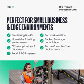 1-year warranty supports dependable plug-and-play deployment