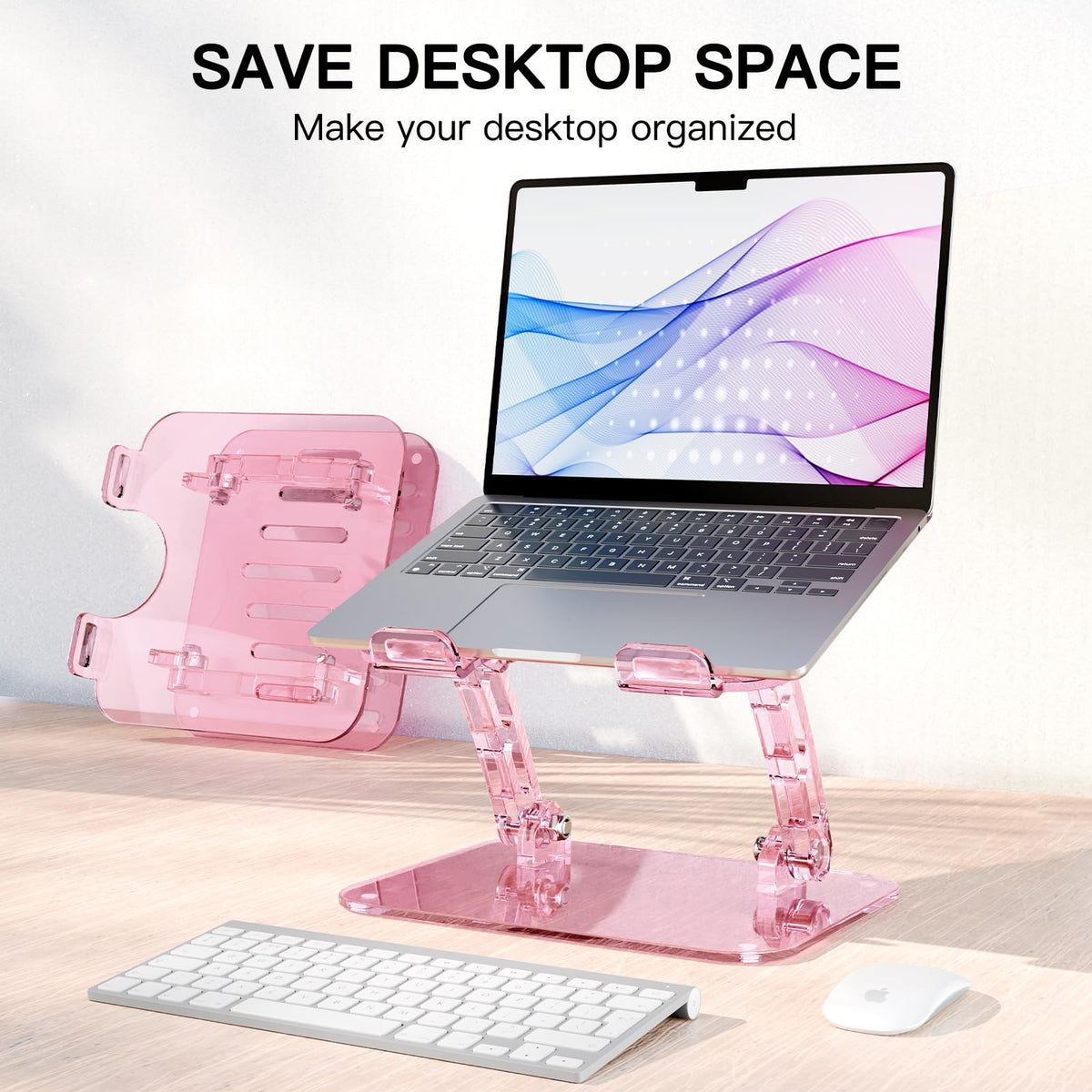 HEWYIOS heat-dissipation-ventilation design enhances laptop airflow