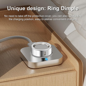 Hexasider ultra-thin ring cover with 0.6mm profile for comfortable wear.