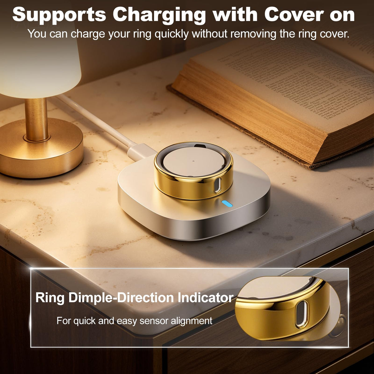 Hexasider Oura Ring Gen4 Gen3 cover closeup of smooth TPU finish