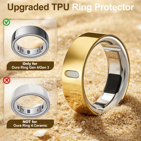 Hexasider Oura Ring Gen4 Gen3 cover side angle with slim profile