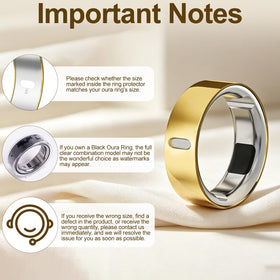Hexasider invisible-wear design keeps the ring sleek and unobtrusive.