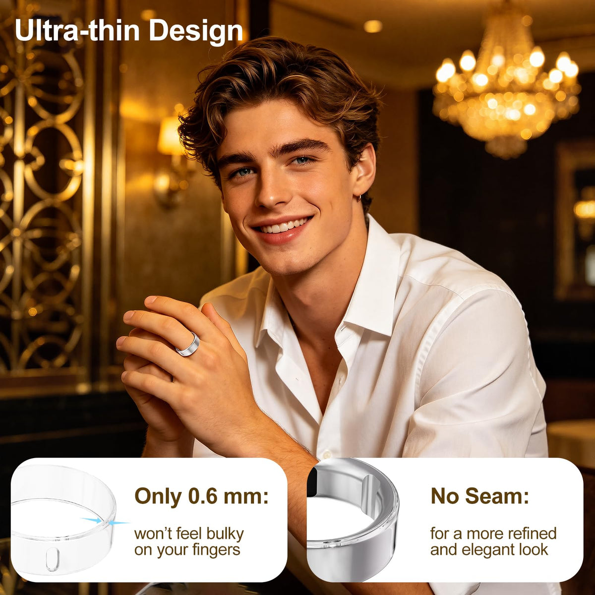 Hexasider TPU durability absorbs bumps for long-lasting protection.
