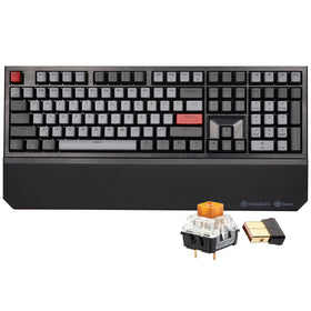Hexgears X5 dark wireless keyboard with Kailh BOX switches for responsive gaming