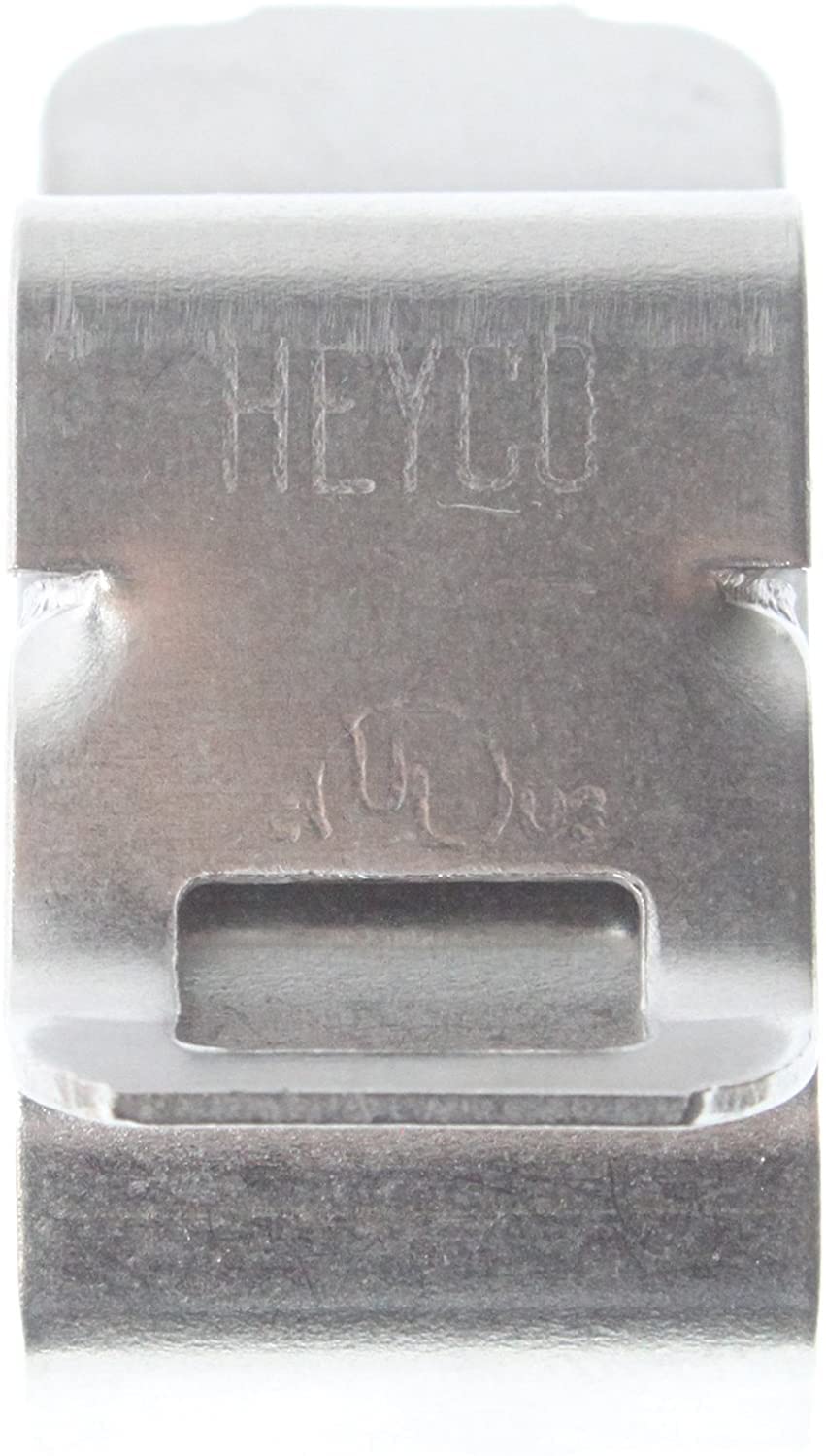 Heyco S6445 Sunrunner Cable Clip mounted on panel frame keeps cables neat and protected