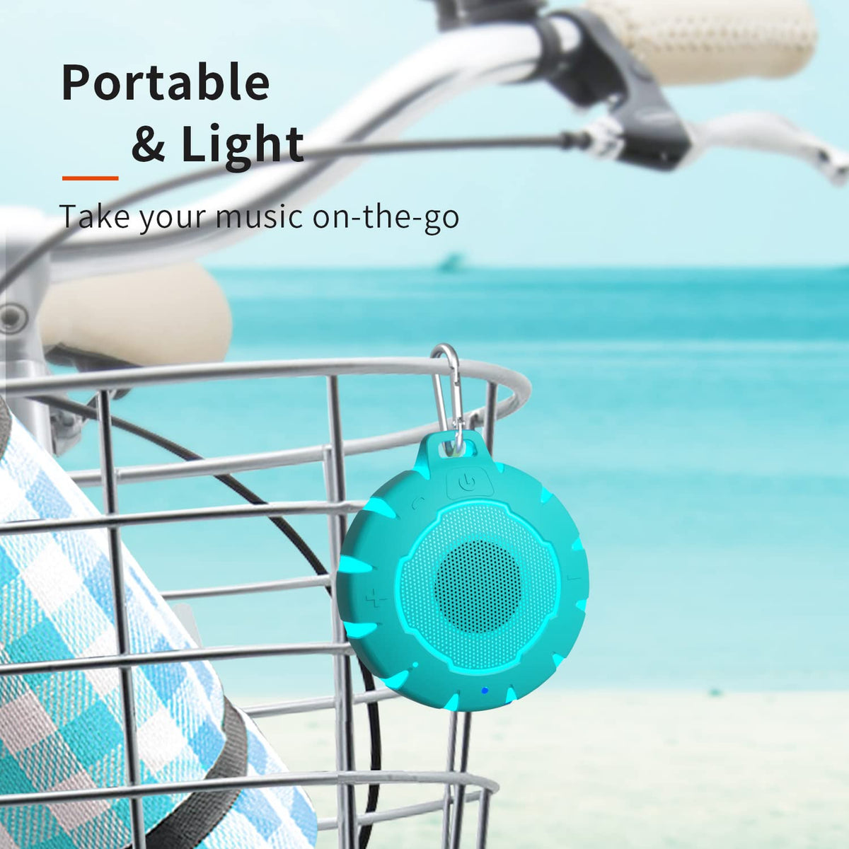 HEYSONG LED color modes glowing brightly for lively audiovisual ambience