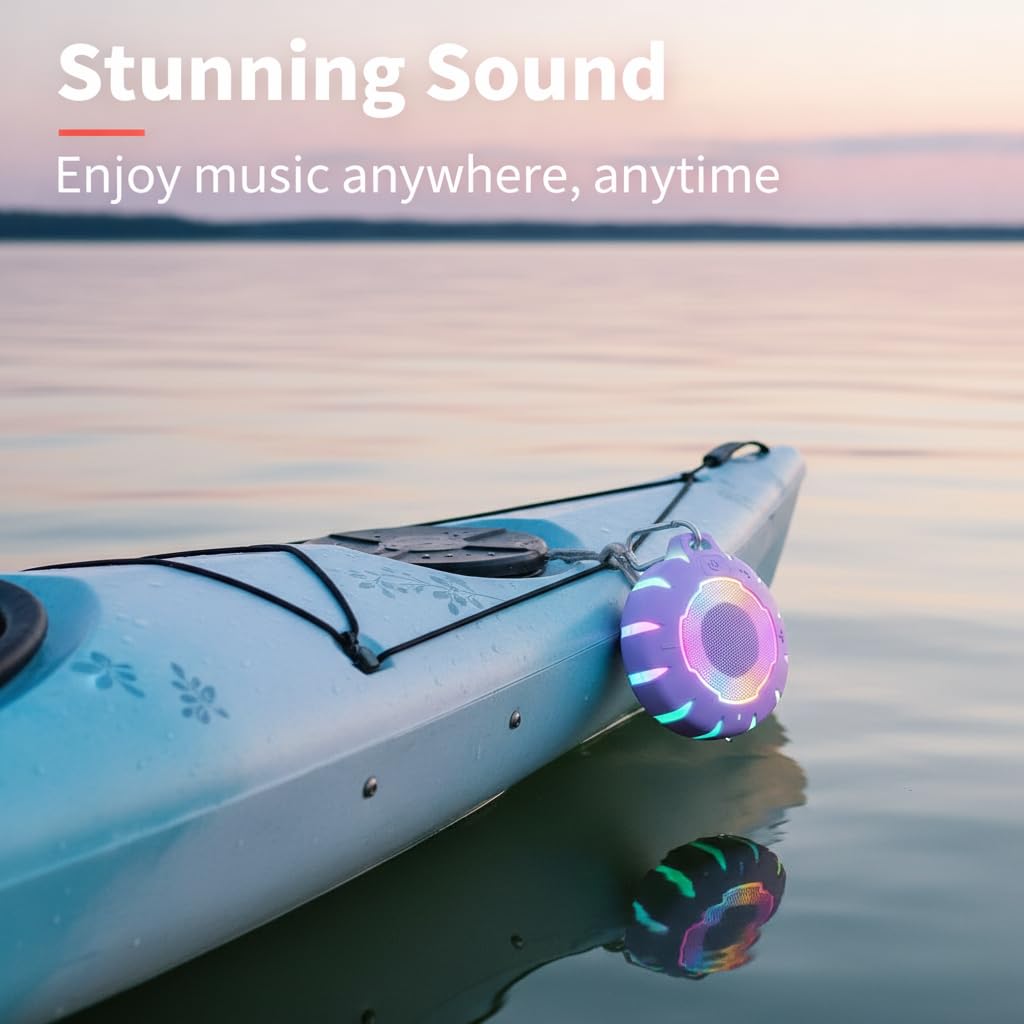 HEYSONG next to smartphone for compact size and travel convenience