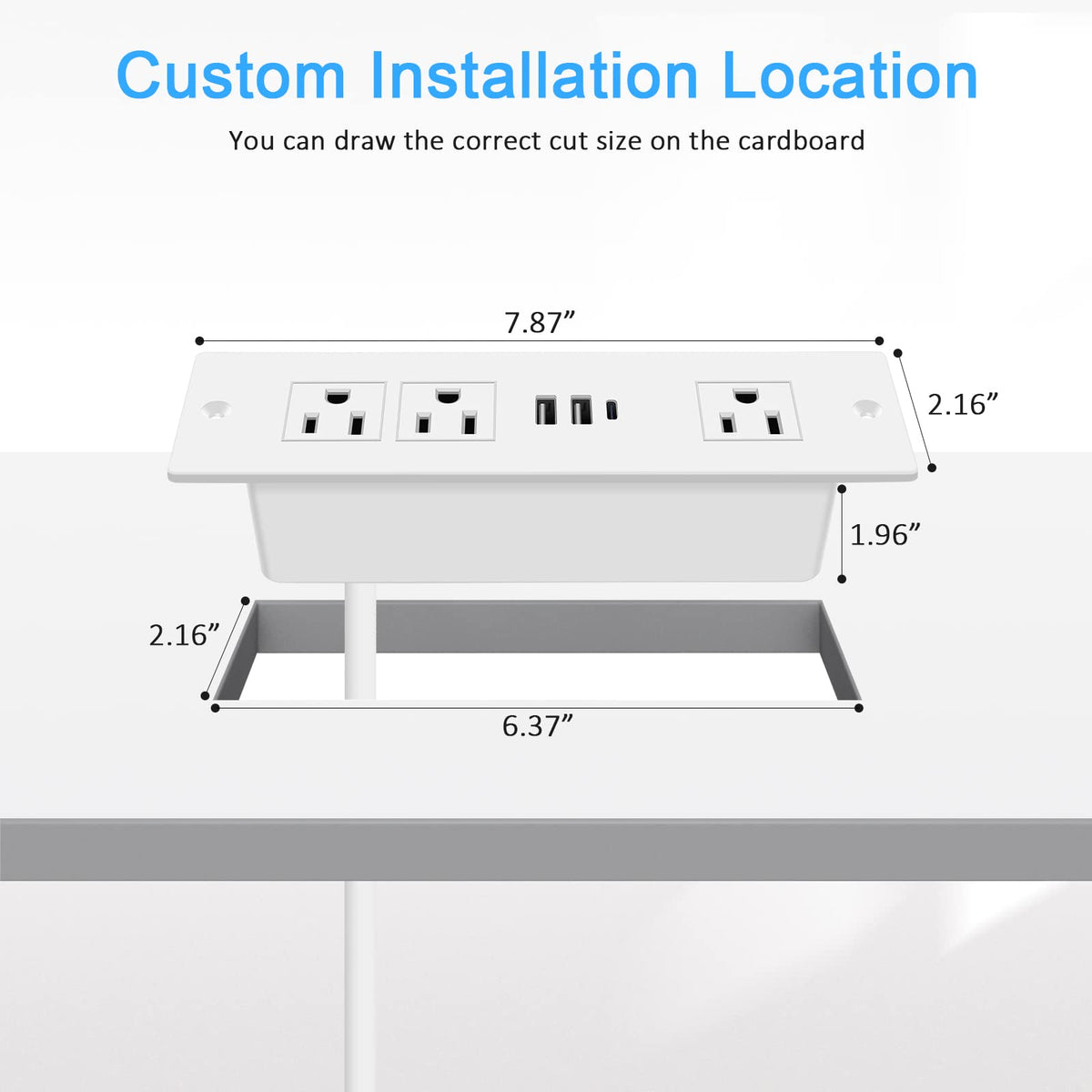 HEZI ETL-certified unit with surge protection for safe charging.