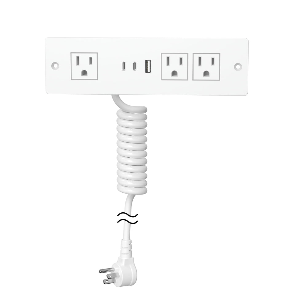 HEZI front panel mounted in furniture showing clean flush fit and convenience