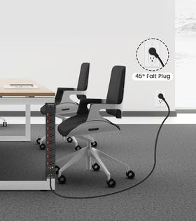 HEZI on a garage workbench powering tools and chargers, organized power solution for hobbyists