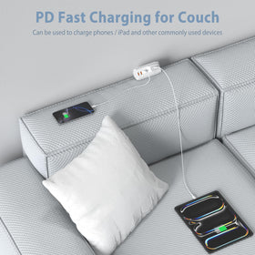 PD20W USB-C fast charging port on HEZI powers phone and tablet quickly.