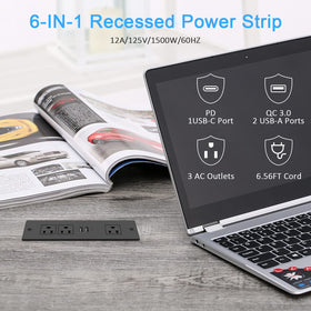 HEZI PD20W USB-C port delivers fast charging at the desk.