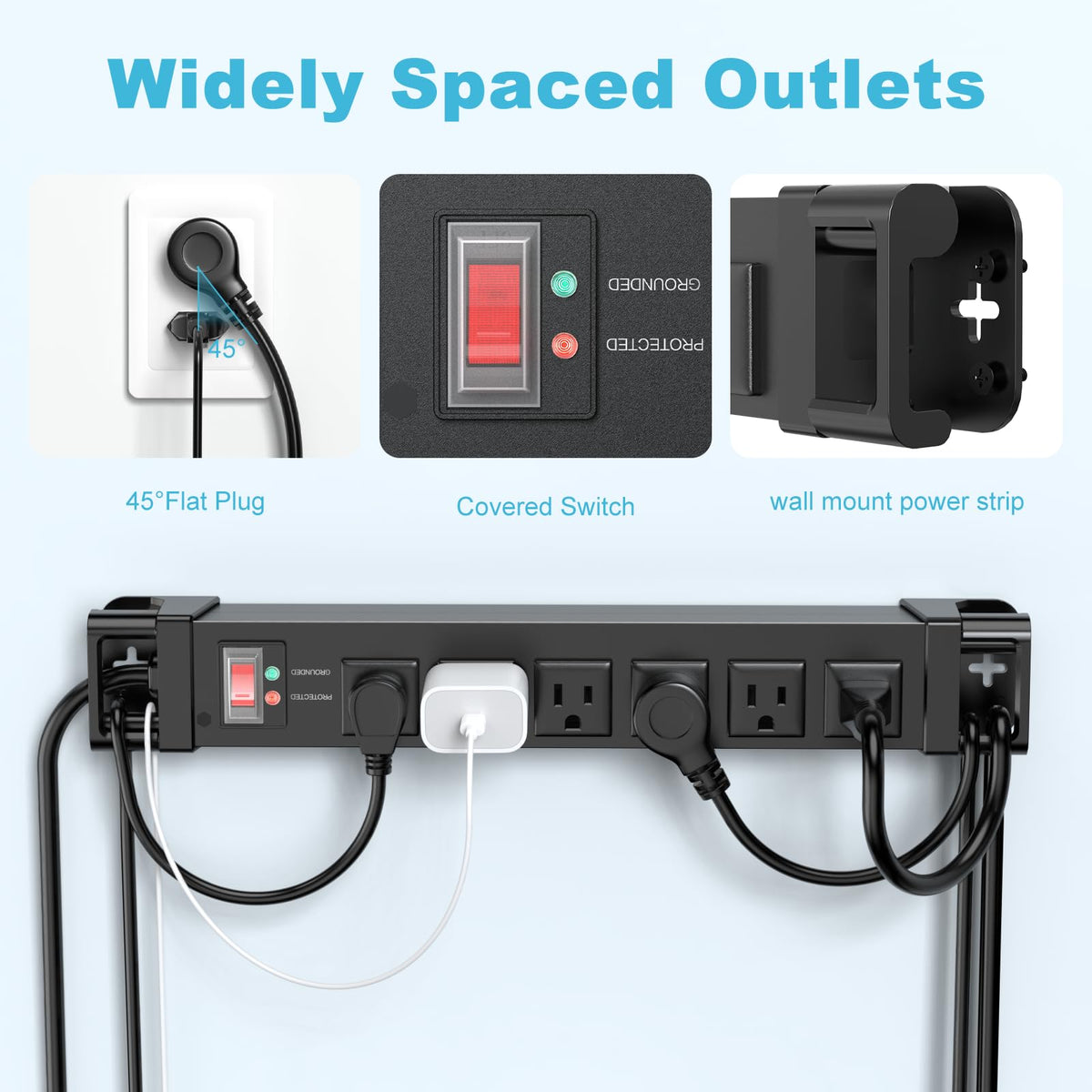 HEZI mounted on wall showing secure installation and space saving