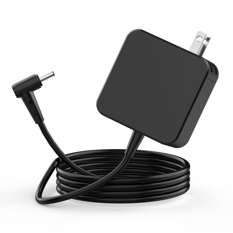 HFLRZZ 45W charger with folding plug for compact travel and easy packing.