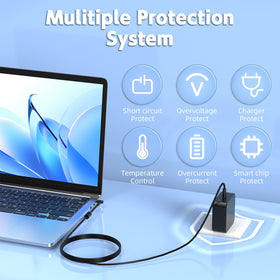 HFLRZZ 5.6 ft cable length lets you charge from across the room.