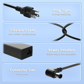 HFLRZZ adapter plugged into LG monitor illustrating simple installation benefit