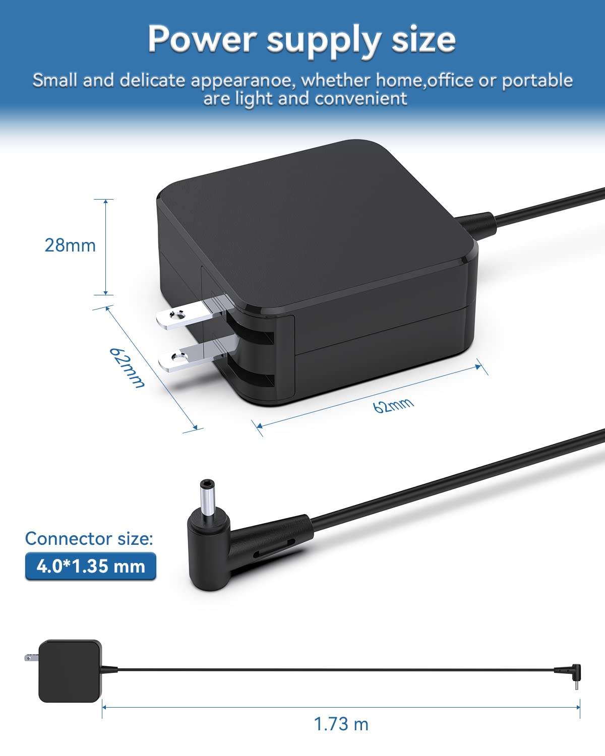 HFLRZZ charger supports ASUS VivoBook ZenBook models for reliable compatibility.