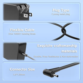 HFLRZZ foldable plug design reduces snagging when carried in a bag.