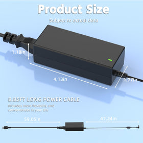 HFLRZZ adapter used in desk setup showing tidy cabling and dependable performance