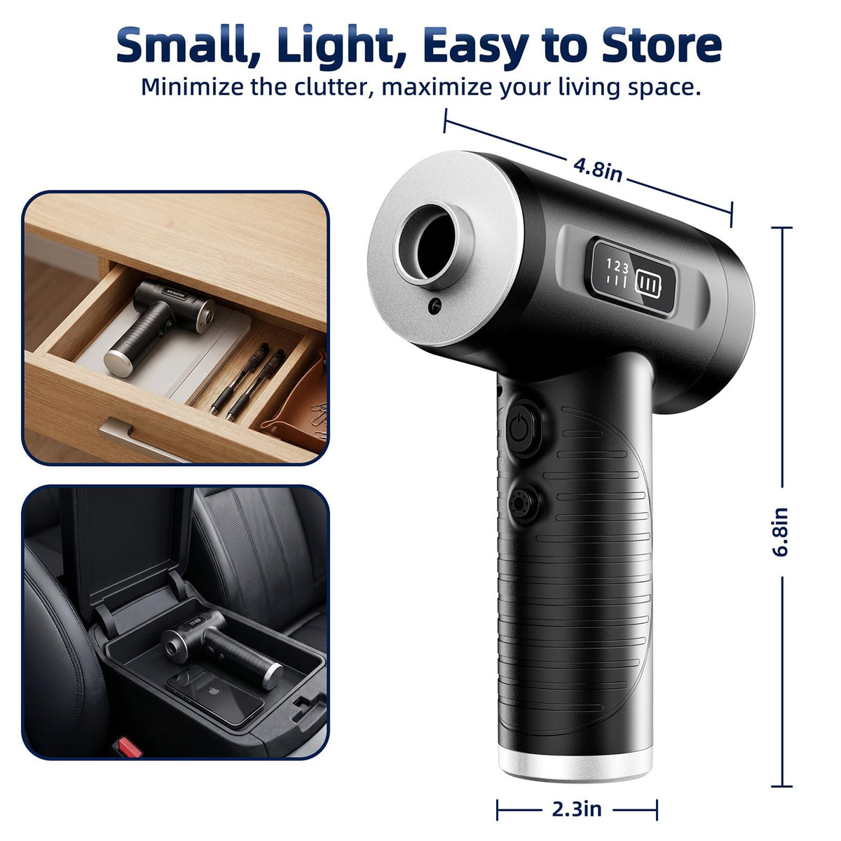 HFTEK eco-friendly cleaning alternative to disposable air cans.