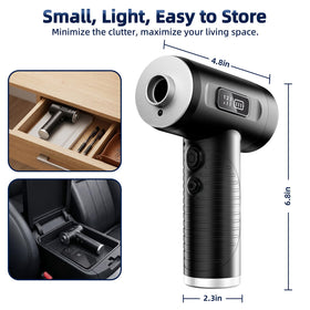 HFTEK eco-friendly cleaning alternative to disposable air cans.