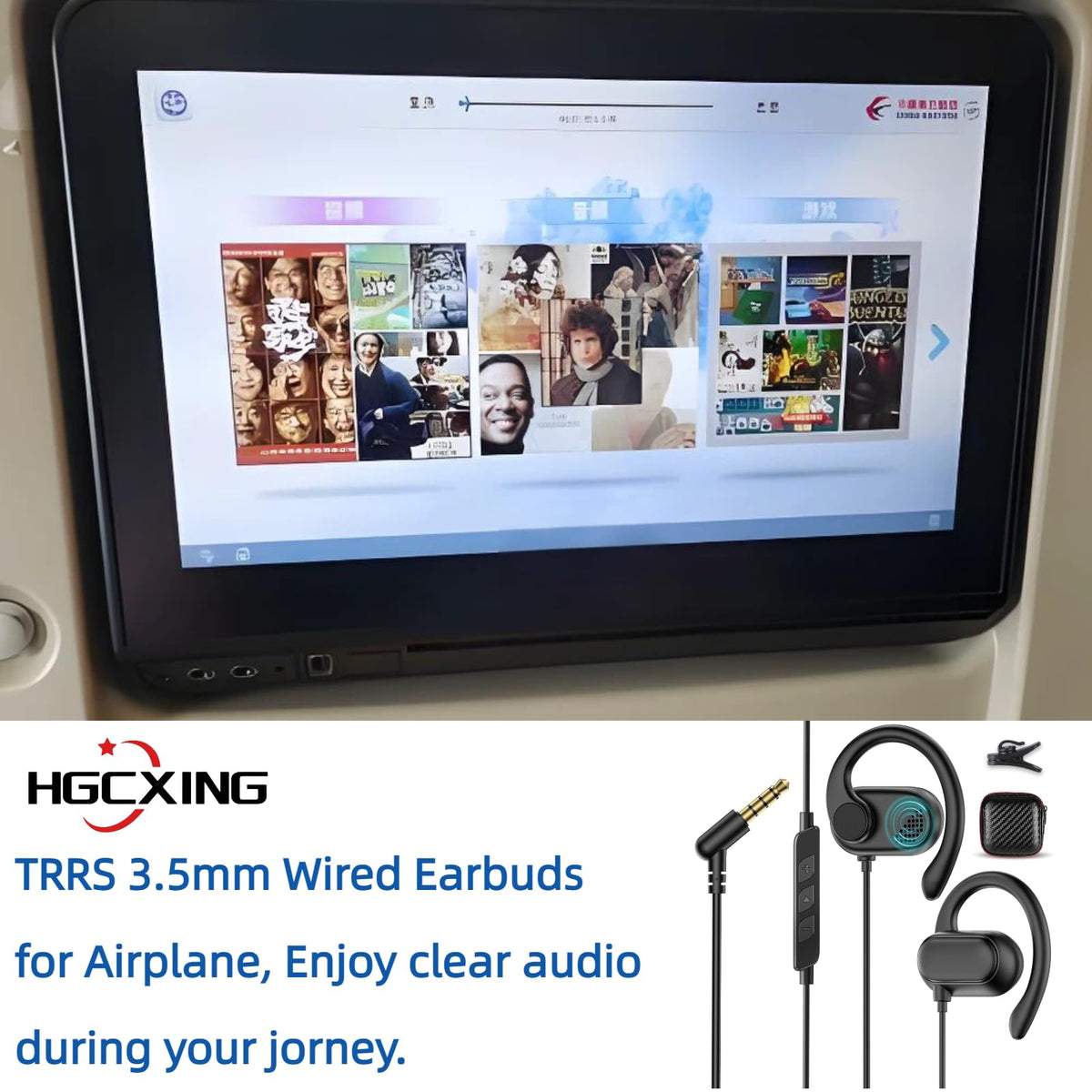 HGCXING clear sound with balanced bass and treble for everyday media.