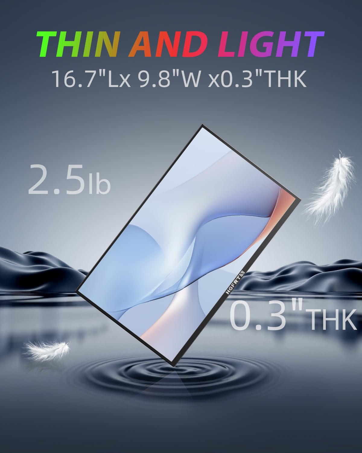 HGFRTEE display modes panel showing extended and duplicate screen options.