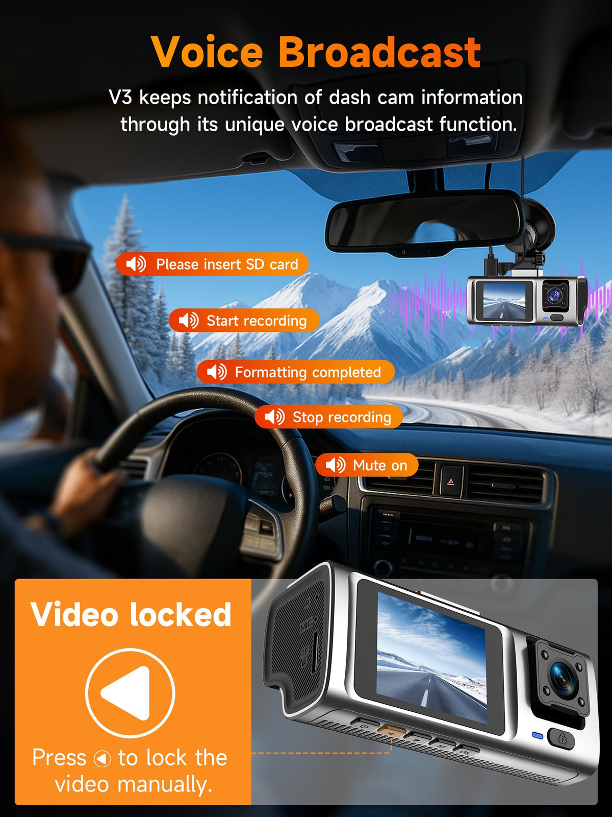 HGLEQ plug-and-play installation showing simple setup in a car.