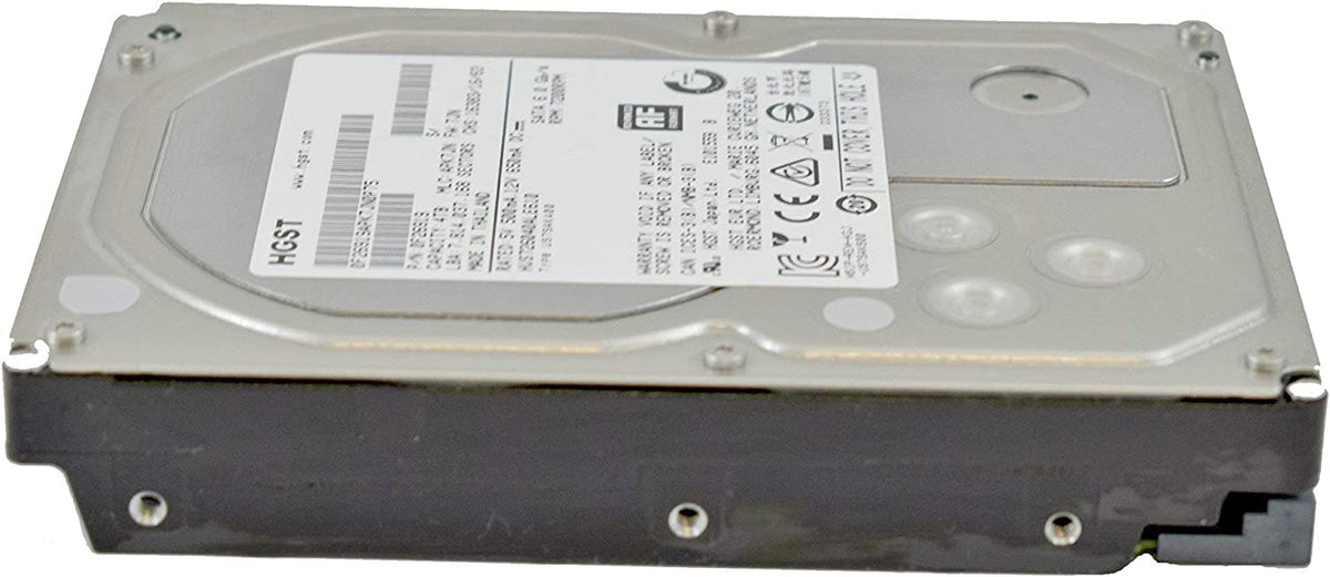 HGST Ultrastar 7K6000 4TB drive connectors, ready for enterprise servers and 6 Gbps SATA setups