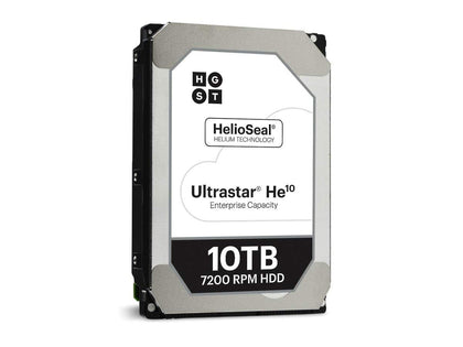 HGST Ultrastar He10 10TB enterprise HDD: high-capacity, 7200 RPM performance for data centers