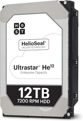 HGST Ultrastar He12 12TB enterprise HDD highlights massive storage capacity for data centers