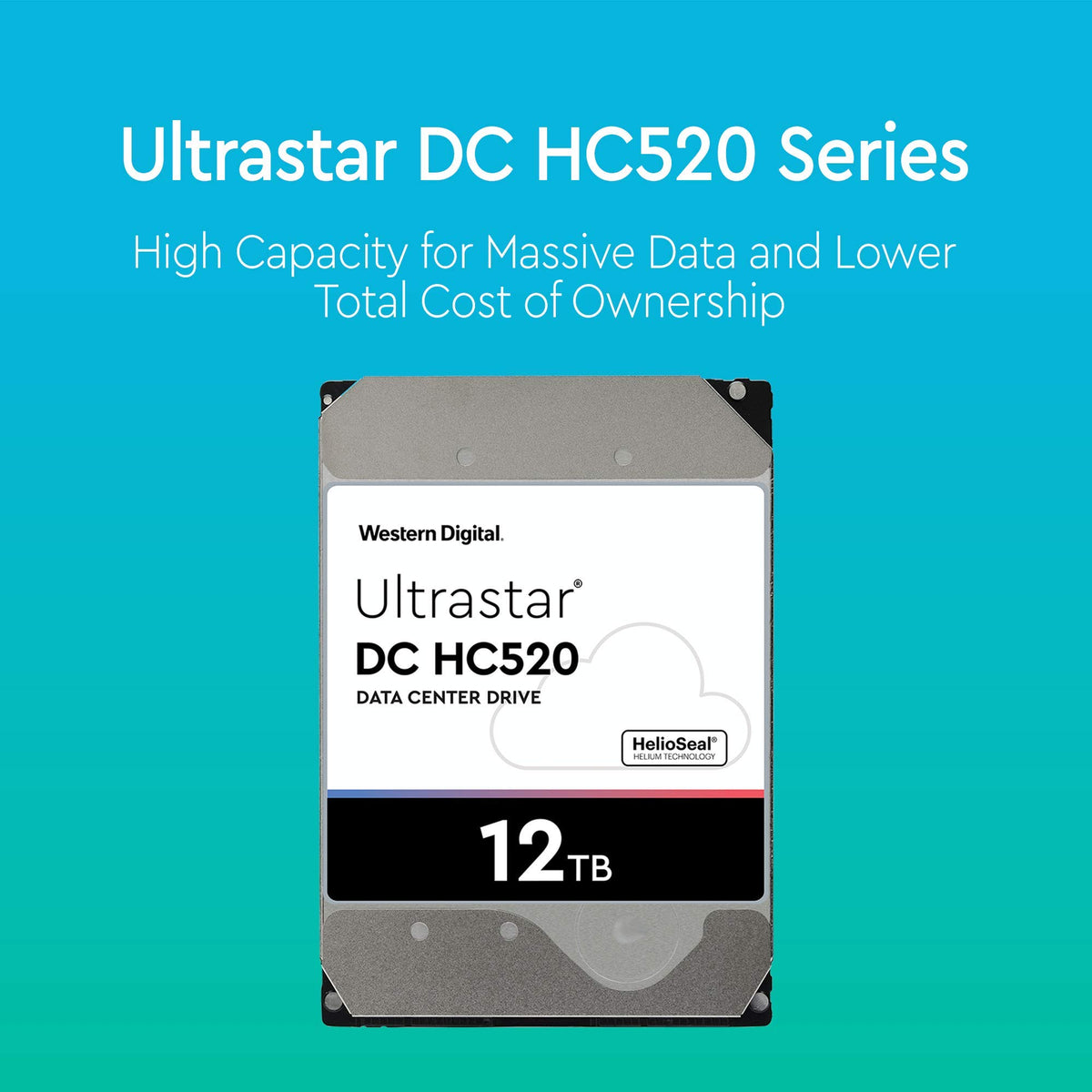 HGST Ultrastar DC HC520 inside mechanisms showing enterprise design for reliability