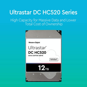 HGST Ultrastar DC HC520 inside mechanisms showing enterprise design for reliability