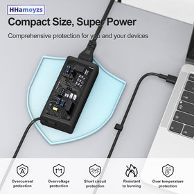 HHamoyzs 65W USB-C charger with built in protection for safe charging
