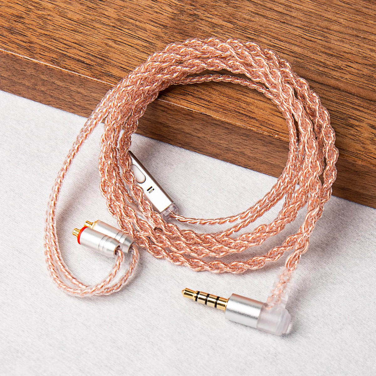 HHIFIHEAR 4-core pure copper braid boosts signal purity for crisper highs.