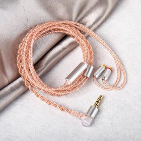 HHIFIHEAR aluminum alloy pin connector keeps the plug lightweight for comfort.