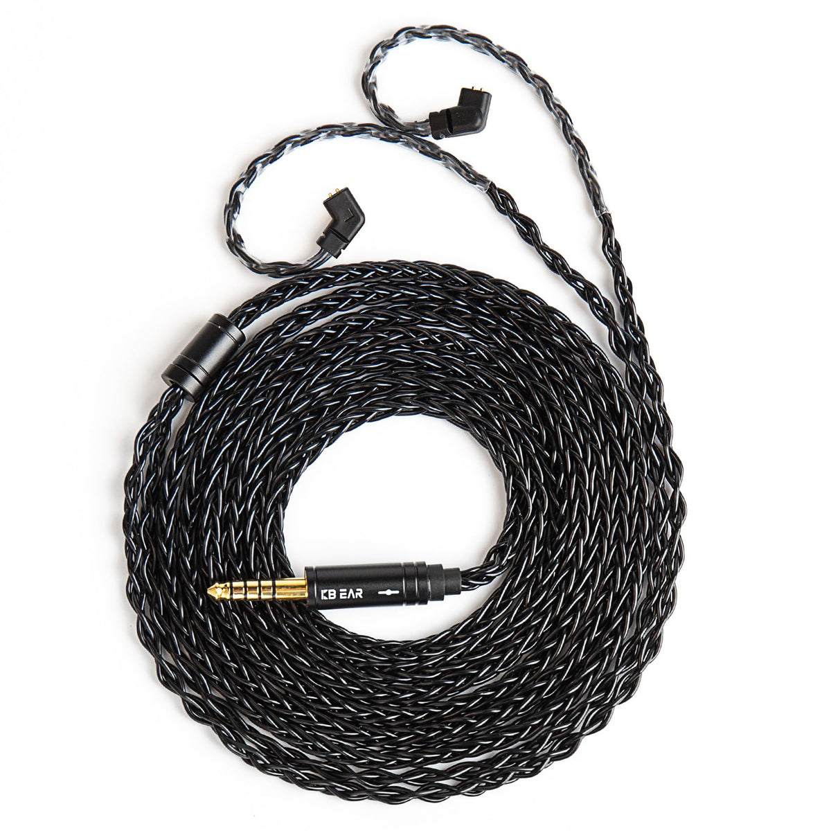 Hifihear KBEAR ST12 Plus 2m cable close-up emphasizing length and durability