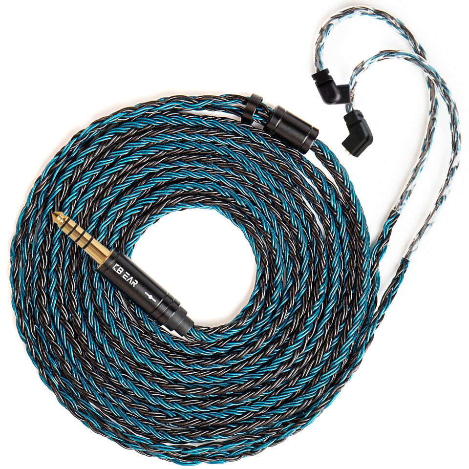 H HIFIHEAR front packaging showing cable model and specifications for easy selection