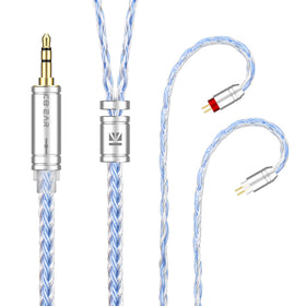 H HIFIHEAR KBEAR ST16 Plus braided cable texture close-up for durable tangle-free feel