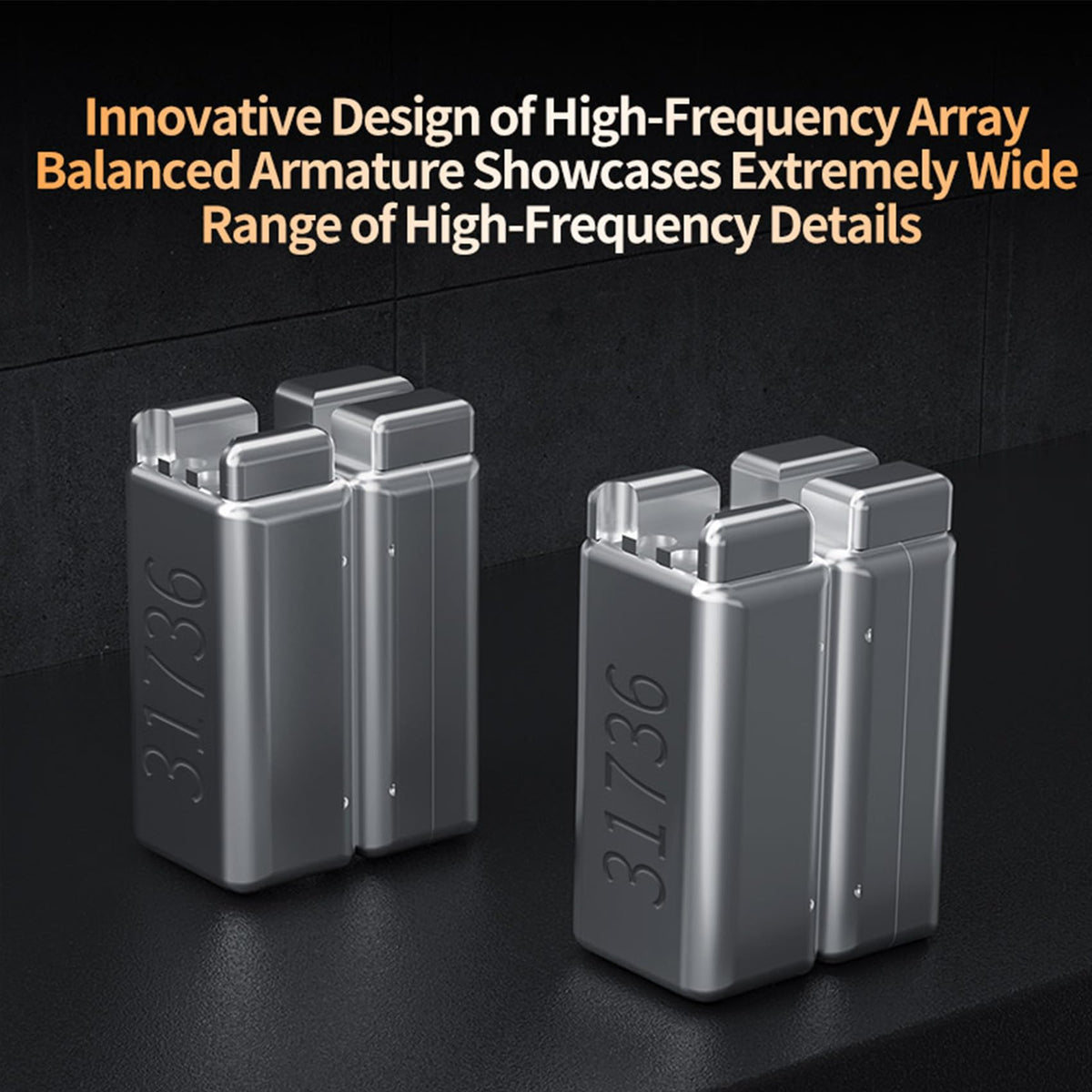 H HIFIHEAR KZ ZS12 PRO X silver-plated copper cable detail improving signal resolution and conductivity