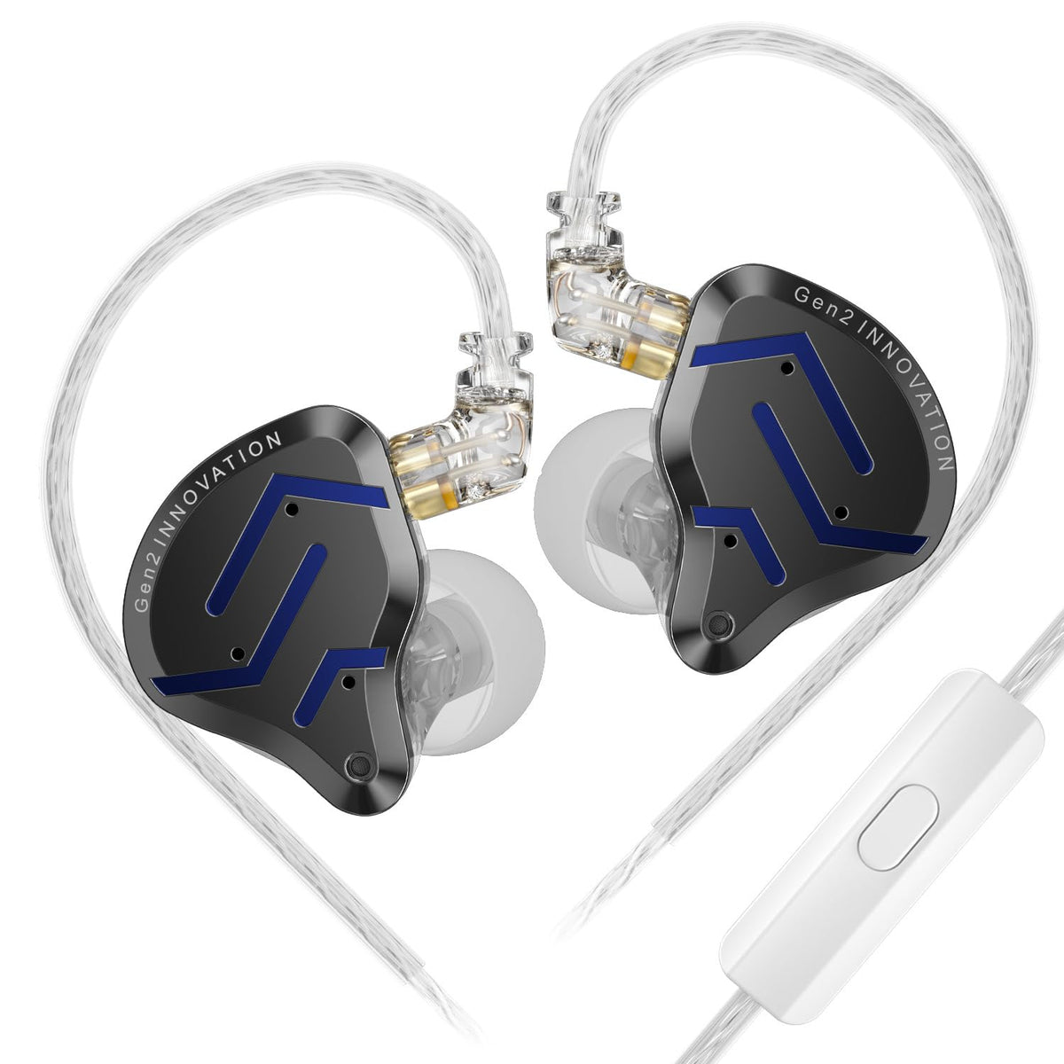 HHIFIHEAR KZ ZSN Pro 2 metal shell close-up highlights premium build and durability.