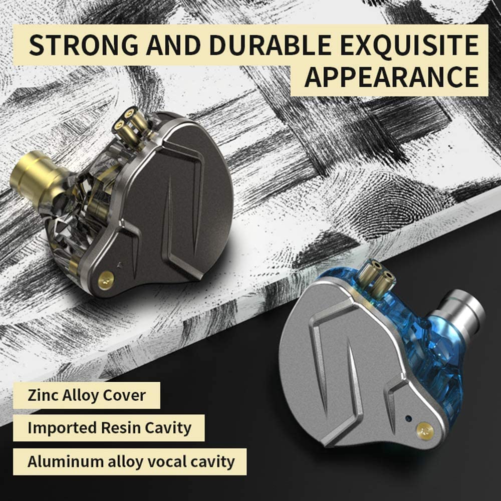 HHIFIHEAR KZ ZSN Pro aluminum vocal cavity delivering clear highs