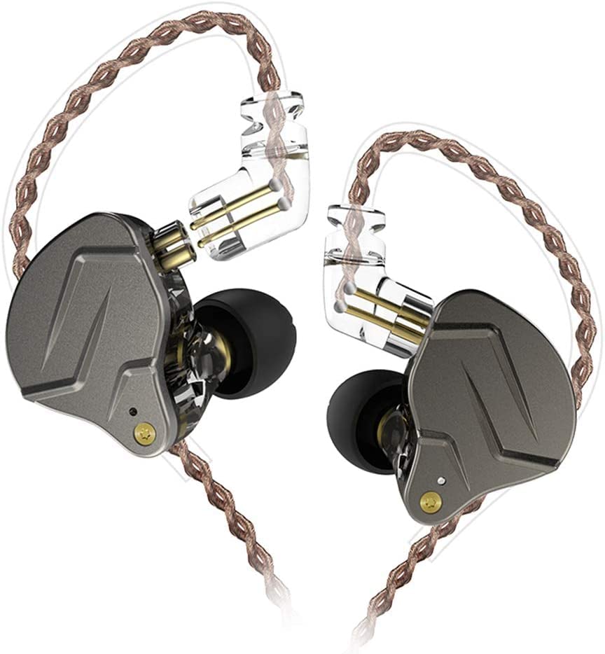 H HIFIHEAR KZ ZSN Pro metal casing close-up for a premium look and feel