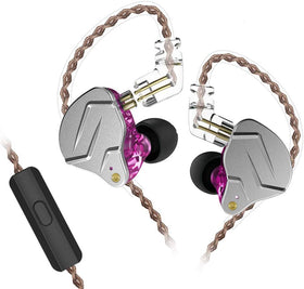 HHIFIHEAR KZ ZSN Pro purple mic for on-the-go music control